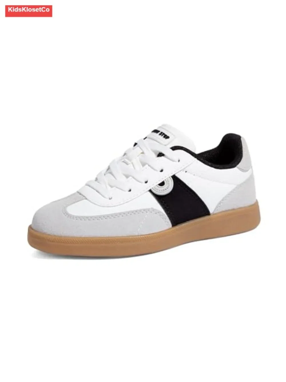 Boys Girls Retro Sneakers Casual Fashion Low Top Lace-Up School Classic